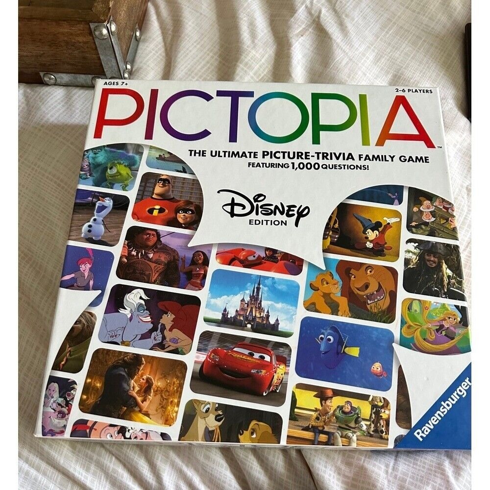 Pictopia The Ultimate Picture-Trivia Family Game‎ Disney Edition - 100% Complete